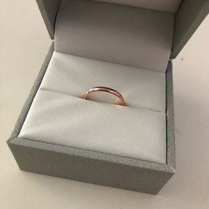 Blue Nile Wedding Band (2mm, 14k rose gold)